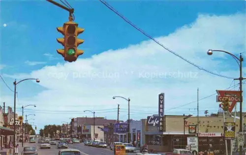 AK / Ansichtskarte Sidney Nebraska USA Main Street