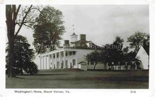 AK / Ansichtskarte Mount Vernon Virginia USA Washington's Home