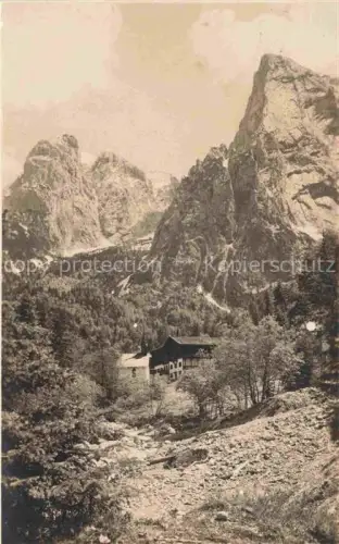 AK / Ansichtskarte Hinterbaerenbad Kaisertal Tirol AT Panorama