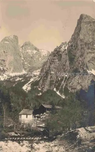AK / Ansichtskarte Hinterbaerenbad Kaisertal Tirol AT Panorama