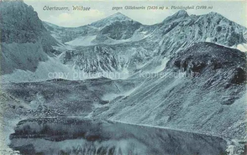 AK / Ansichtskarte Obertauern Pinzgau-Pongau AT Wildsee mit Gloecknerin und Pleislingkeil