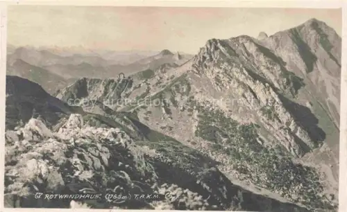 AK / Ansichtskarte Rotwandhaus 1765m Schliersee Bayern Panorama