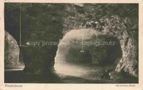 AK / Ansichtskarte Friedrichroda Thueringen Marienhoehle