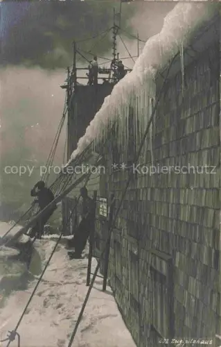 AK / Ansichtskarte Zugspitze Garmisch-Partenkirchen Bayern Zugspitzhaus