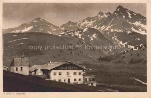 AK / Ansichtskarte Kuehtai Kuethai Tirol AT Grubener Weg