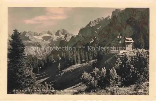 AK / Ansichtskarte Gablonzerhuette 1550m Gablonzerhaus Dachstein AT Dachsteinblick Zwieselalm