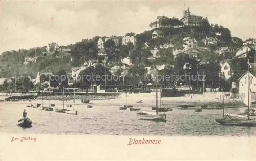 AK / Ansichtskarte Blankenese Hamburg Der Suellberg