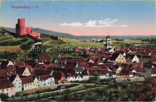 AK / Ansichtskarte Kaysersberg Kaisersberg Alsace 68 Haut Rhin Panorama