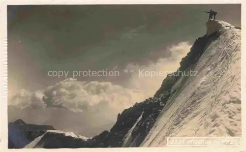 AK / Ansichtskarte Habichtgipfel 3280m Neustift Stubaital Tirol AT Gipfelblick