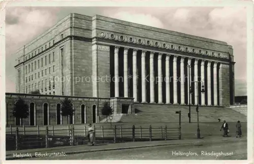 AK / Ansichtskarte Helsingfors HELSINKI Suomi Riksdagshuset