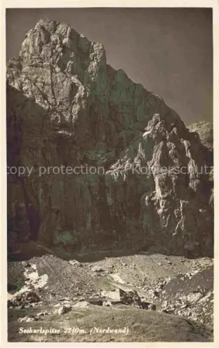 AK / Ansichtskarte Seekarlspitze 2261m Rofan Gebiet Ellmau Elmau Tirol AT Erfurter Huette Sonnwendgebirge