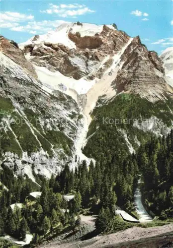 AK / Ansichtskarte Stilfserjoch 2750m Passo dello Stelvio IT Stilfserjochstrasse mit Ortler