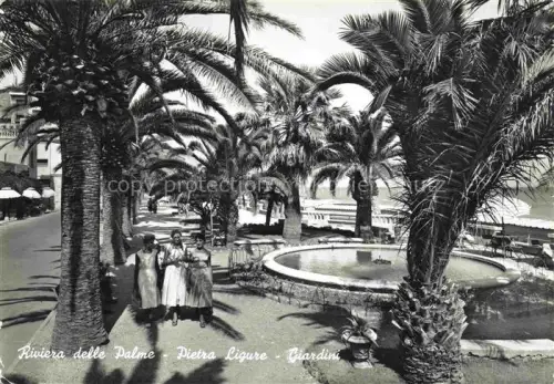 AK / Ansichtskarte Pietra Ligure Pietraligure IT Giardini Riviera delle Palme