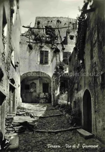 AK / Ansichtskarte Verezzi Borgio Verezzi Savona Liguria IT Via di San Giuseppe