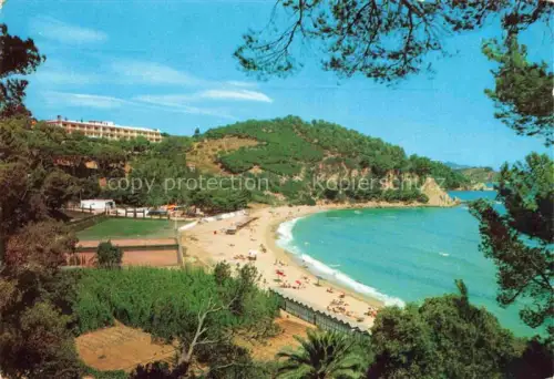 AK / Ansichtskarte LLORET DE MAR Costa Brava ES Cala Santa Cristina Playa
