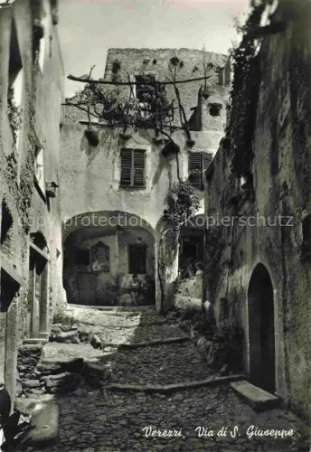 AK / Ansichtskarte Verezzi Borgio Verezzi Savona Liguria IT Via di San Giuseppe