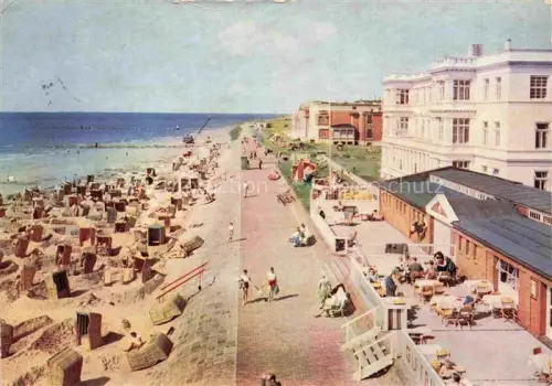 AK / Ansichtskarte NORDERNEY Nordseebad Niedersachsen Westbad Strand
