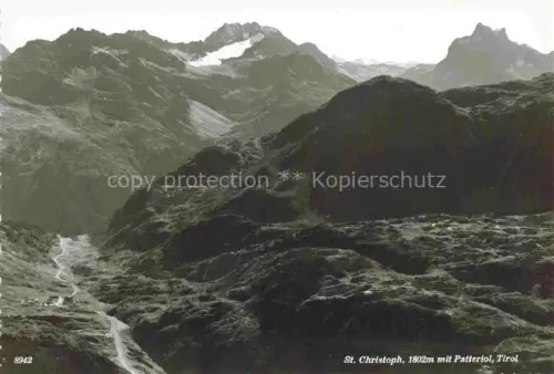 AK / Ansichtskarte Patteriol 3056m St Anton Arlberg Tirol AT Gebirgspanorama St. Christoph