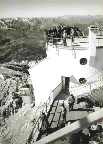 AK / Ansichtskarte St Anton Arlberg Tirol AT Valluga-Bahn Hoechste Seilbahn oesterreichs Fernsicht Alpen