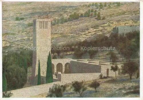 AK / Ansichtskarte Nazareth  Illit Israel Nr. 4 Deutsche Kriegsgraeberstaette Volksbund Deutsche Kriegsgraeberfuersorge e.V.