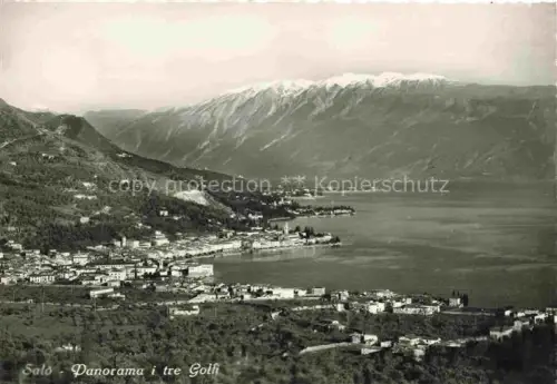 AK / Ansichtskarte SALO Lago di Garda IT Panorama i tre Golfi