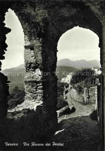 AK / Ansichtskarte Verezzi Borgio Verezzi Savona Liguria IT Via Rocaro dai Portici
