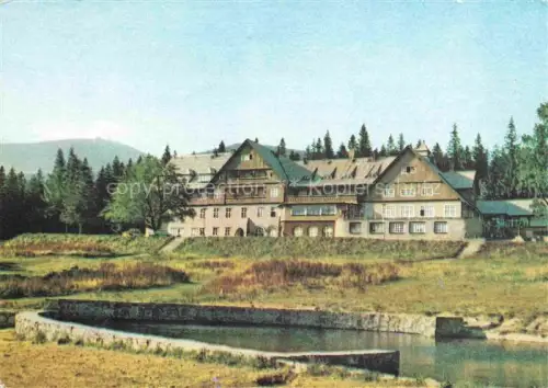 AK / Ansichtskarte Karpacz Krummhuebel Riesengebirge PL Hotel Turystyczny Orlinek