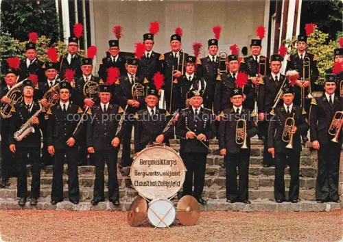AK / Ansichtskarte Clausthal-Zellerfeld Goslar Niedersachsen Bergmusikkorps Bergwerkswohlfahrt