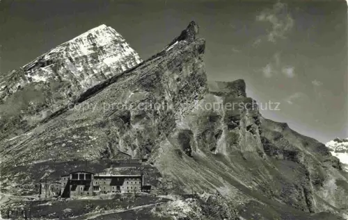 AK / Ansichtskarte Gemmipass 2322m VS Sporthotel Wildstrubel