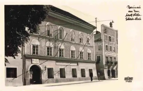 AK / Ansichtskarte Braunau   Inn Oberoesterreich AT Adolf Hitler Geburtshaus