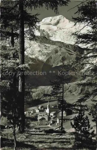 AK / Ansichtskarte Saas-Fee VISP VS Alphubel
