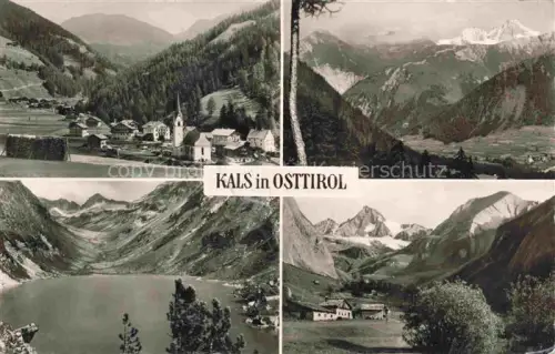 AK / Ansichtskarte Kals-Lesach Grossglockner Tirol AT Panorama