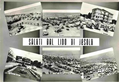 AK / Ansichtskarte Jesolo Lido Iesolo Veneto IT Spiaggia Piazzale Mazzini 