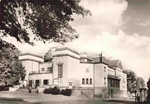 AK / Ansichtskarte Kladne Krumau Moldau Cesky Krumlov CZ Mestske divadlo na Kladne