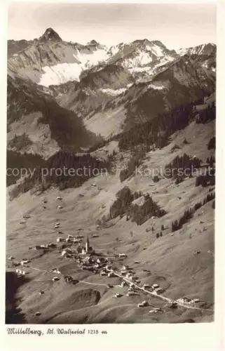 AK / Ansichtskarte Mittelberg Vorarlberg AT Panorama Kleinwalsertal Alpen