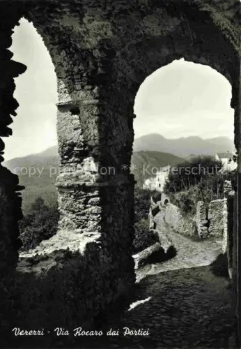 AK / Ansichtskarte Verezzi Borgio Verezzi Savona Liguria IT Via Rocaro dai Portici