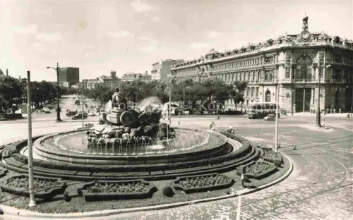 AK / Ansichtskarte MADRID  ES Plaza de Cibeles Fontana