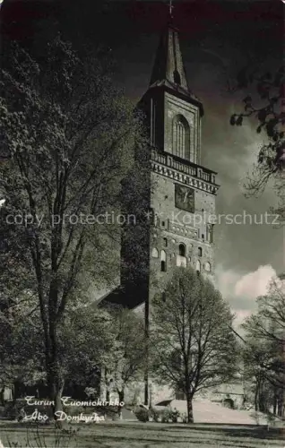 AK / Ansichtskarte Turun Linna Suomi Abo Domkyrka Domkirche