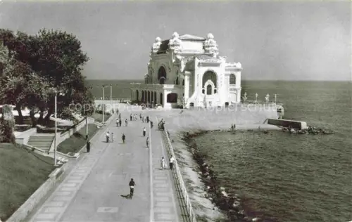 AK / Ansichtskarte Constanta Constanza Konstanza RO Pe faleza Casino Strandpromenade