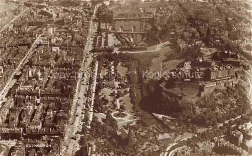 AK / Ansichtskarte EDINBURGH  SCOTLAND UK Fliegeraufnahme