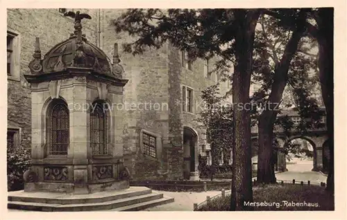 AK / Ansichtskarte Merseburg Saale Sachsen-Anhalt Rabenhaus