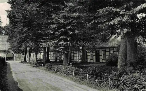 AK / Ansichtskarte Malgarten Bramsche Hase Osnabrueck Niedersachsen Jugend- und Freizeitheim DJO