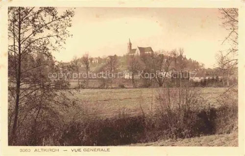 AK / Ansichtskarte Altkirch 68 Haut-Rhin Vue générale Eglise Collection l'Alsace