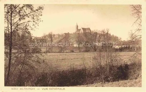 AK / Ansichtskarte Altkirch 68 Haut-Rhin Vue générale Eglise Collection l'Alsace