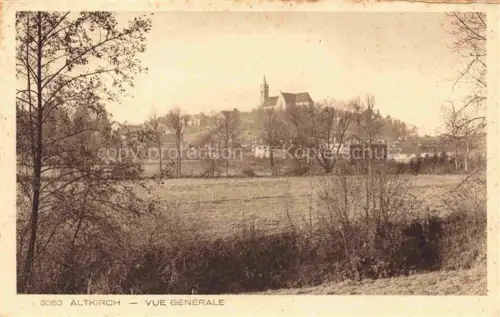 AK / Ansichtskarte Altkirch 68 Haut-Rhin Vue générale Eglise Collection l'Alsace