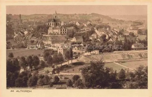 AK / Ansichtskarte Altkirch 68 Haut-Rhin Vue générale Eglise Collection Les beau sites de France