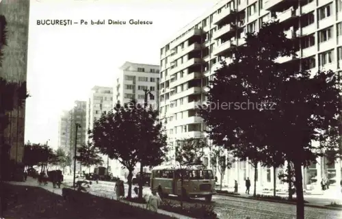 AK / Ansichtskarte Bucuresti Bukarest Bucaresti RO Pe b-dul Dinicu Golescu Boulevard