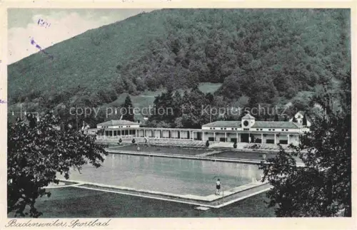 AK / Ansichtskarte BADENWEILER BW Sportbad Freibad