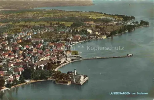 AK / Ansichtskarte Langenargen Bodensee Fliegeraufnahme