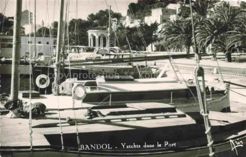 AK / Ansichtskarte BANDOL-SUR-MER TOULON 83 Var Yachts dans le port